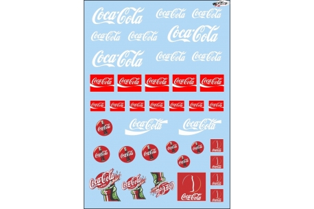Coca Cola decals