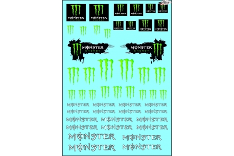 Monster decals