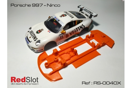 Chasis Porsche 997 Ninco ( Blando ) 