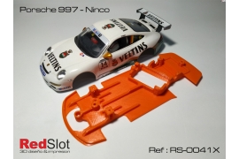 Chasis en ángulo  Porsche 997 Ninco