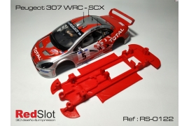 3DP In Line chassis Peugeot 307 WRC SCX