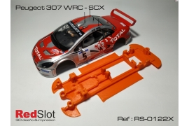 Chasis en línea 3DP Peugeot 307 WRC SCX