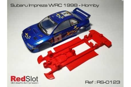 Chasis en línea 3DP Subaru Imprezza WRC