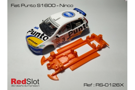 Chasis en línea 3DP Fiat Punto S1600 NC  ( Blando )