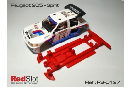 3DP In Line chassis Peugeot 205 Spirit