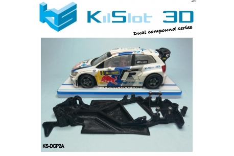 Chassis Angular Dual Comp Polo WRC Superslot