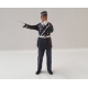 Andre Policeman figure painted