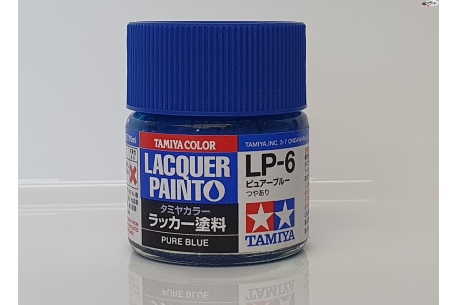Pure blue lacquer paint LP6