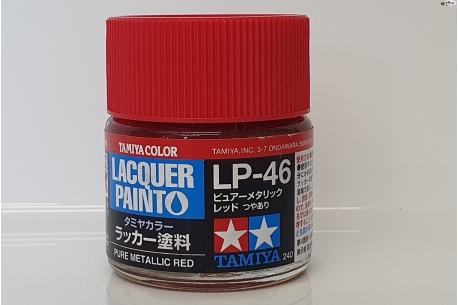 Pintura  Lacquer Paint  Pure Metallic Red LP-46