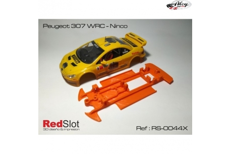 3DP In Line chassis ( Soft )Peugeot 307 Ninco