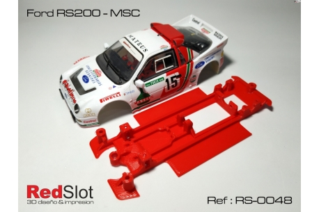 3DP In Line chassis Ford RS200 MSC