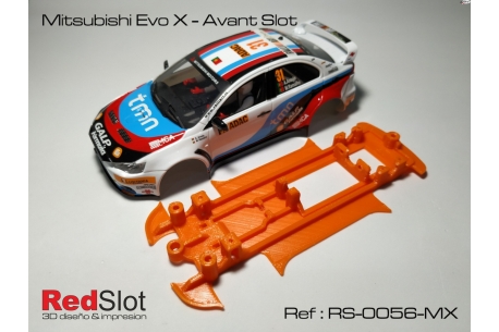 3DP In Line soft chassis Mitsubishi Evo X AS