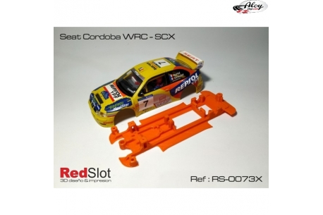 3DP In Line chassis soft Seat Cordoba WRC SCX