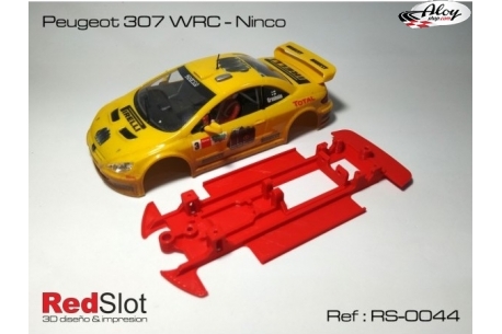 Chasis en línea 3DP Peugeot 307 Ninco
