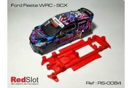 Chasis en línea 3DP Ford Fiesta WRC SCX