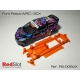 3DP In line angular soft chassis Ford Fiesta WRC SCX