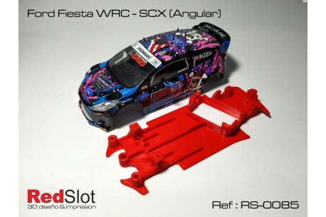 Anglewinder chassis Ford Fiesta WRC Scalextric