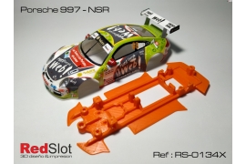 Chasis 3DP blandob en línea Porsche 997 NSR