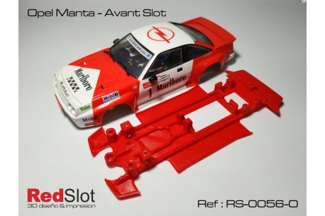 3DP In Line soft chassis Opel Manta AS