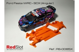 Chasis 3DP en ángulo Ford Fiesta WRC Scalextric