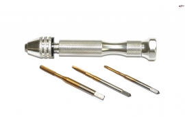 Kit drill chuck screw & metric Taps