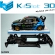 Chasis lineal Race Soft  Audi S1 WRX SCX