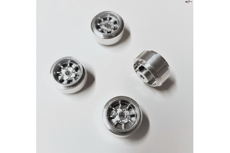 Wheels "Hubcap" with Braid inserts 15.85x8.3  mm