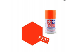 Fluorescent Red Polycarbonate Spray PS-24