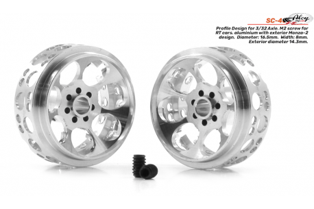 Llanta aluminio 16.5x8.5mm. Monza-2