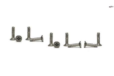 Semi-threaded screws for fixing bodies. 