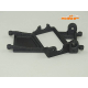 Soporte Motor Flat  AW (Carbono) offset de 1mm.