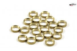 1 mm brass spacers. 3mm shaft. 