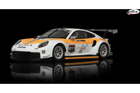 Porsche 911.2 GT3 RSR Cup Version White/Orange mounting kit.