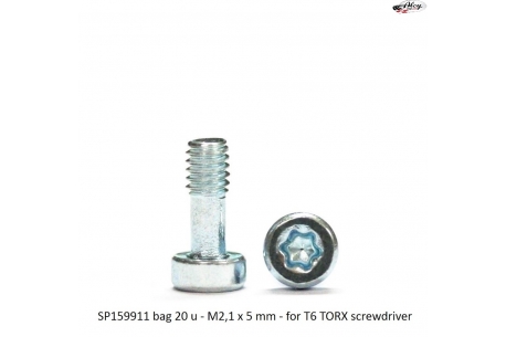 Screw Torx T6 M2,1 x 5 mm