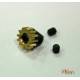 Pinion pull-out brass Z12 x 7,5mm 