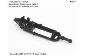 Motor mount F1 Type A for March F1