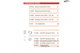 Aluminum Spacers for Springs 3.8mm