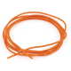 Cable 1,5mm. naranja siliconado 