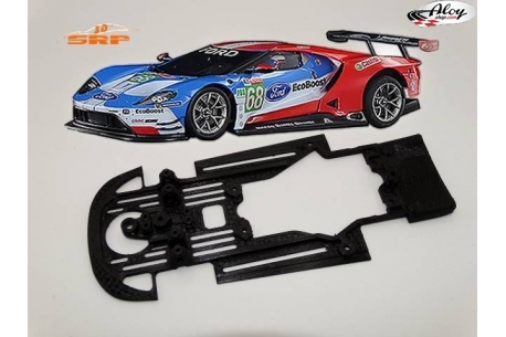 FORD GT GT3 3D chassis. SW (Specific for SLOTING PLUS semi-axes)