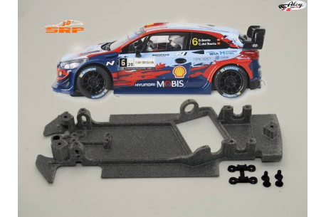 Chasis 3D/SLS Hyundai i20 WRX y WRC AW. SCX Body. (Rally)