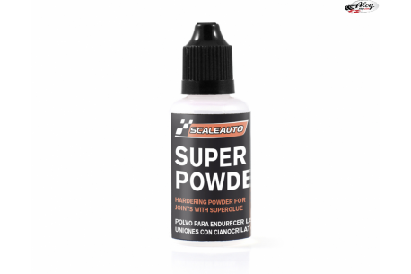 Super-Powder for unions with Cyanoacrylate. 10gr.