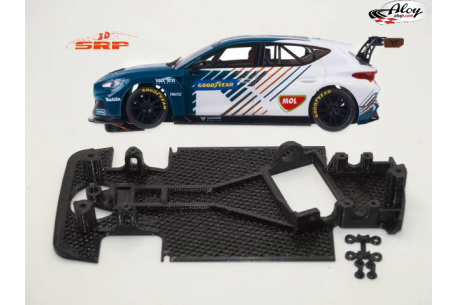 Chasis 3D Cupra E-Racer Gené SCX AW Rally
