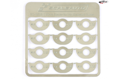 Spacers for guide, thickness 0.25 mm. 1/24
