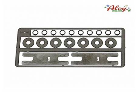 Separadores eje 3/32" 075mm