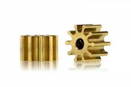 Pinion 10 d. 5.5 mm for shaft 1.5 mm