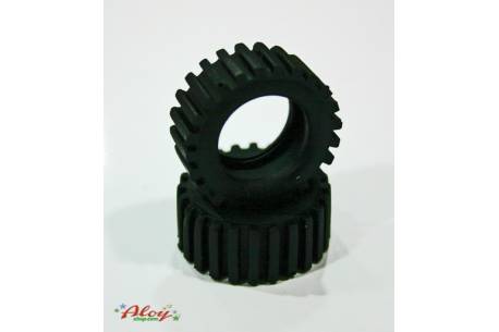 Tyre Raid 23 x 9.5 mm  Soft rubber