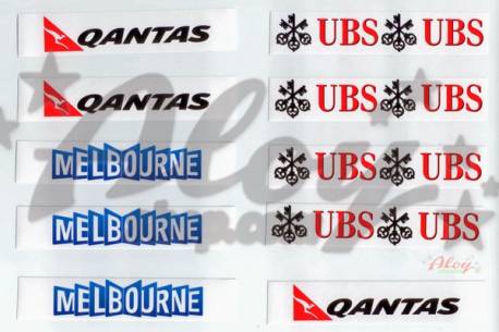 DECALS SPONSORS WALL 'OCEANIA'