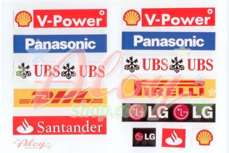 DECALS SPONSORS WALL 'AMERICA'