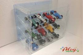 Showcase of methacrylate 1/32 to 12 cars / background mirror