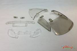 Cutting glass Corvette SC1 NSR
